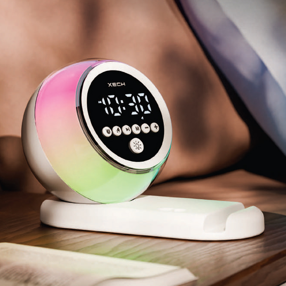Hue - Ambient Digital Clock Speaker