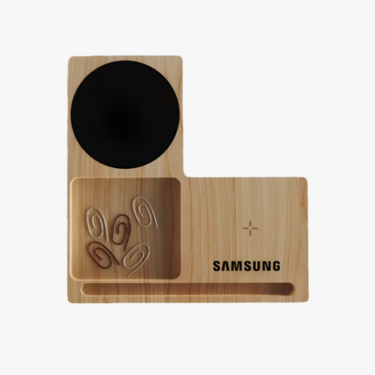 Willow 3-in-1 Wireless Charger | 15W Fast Charge, Mug Warmer & Phone Stand